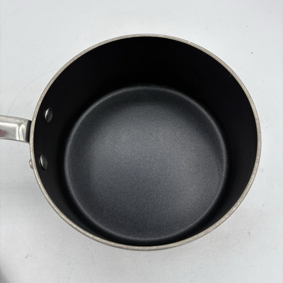 Guy Fieri Saucepan Pot 1.5 Quart 1.4 L w Glass Lid Black Non Stick - Picture 6 of 13